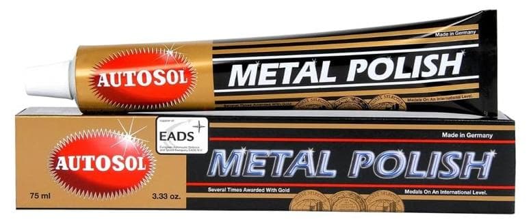75 mL Autosol Metal Polish for Chrome Copper Brass and more