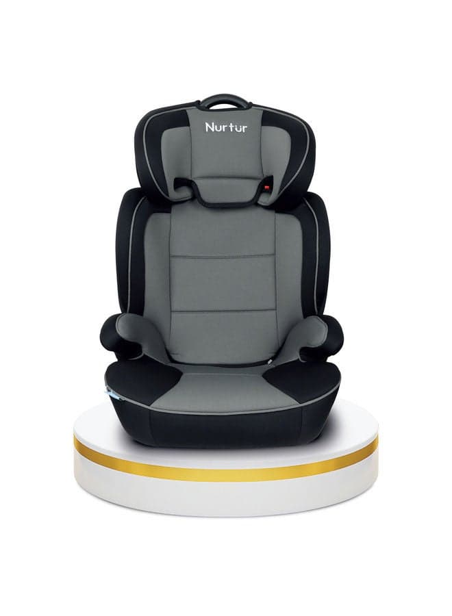 Jupiter BabyKids 3in1 Car Seat Booster Seat Adjustable Backrest Extra Protection 5Point Safety Harness 9 months to 12 years Upto 36kg Official Product