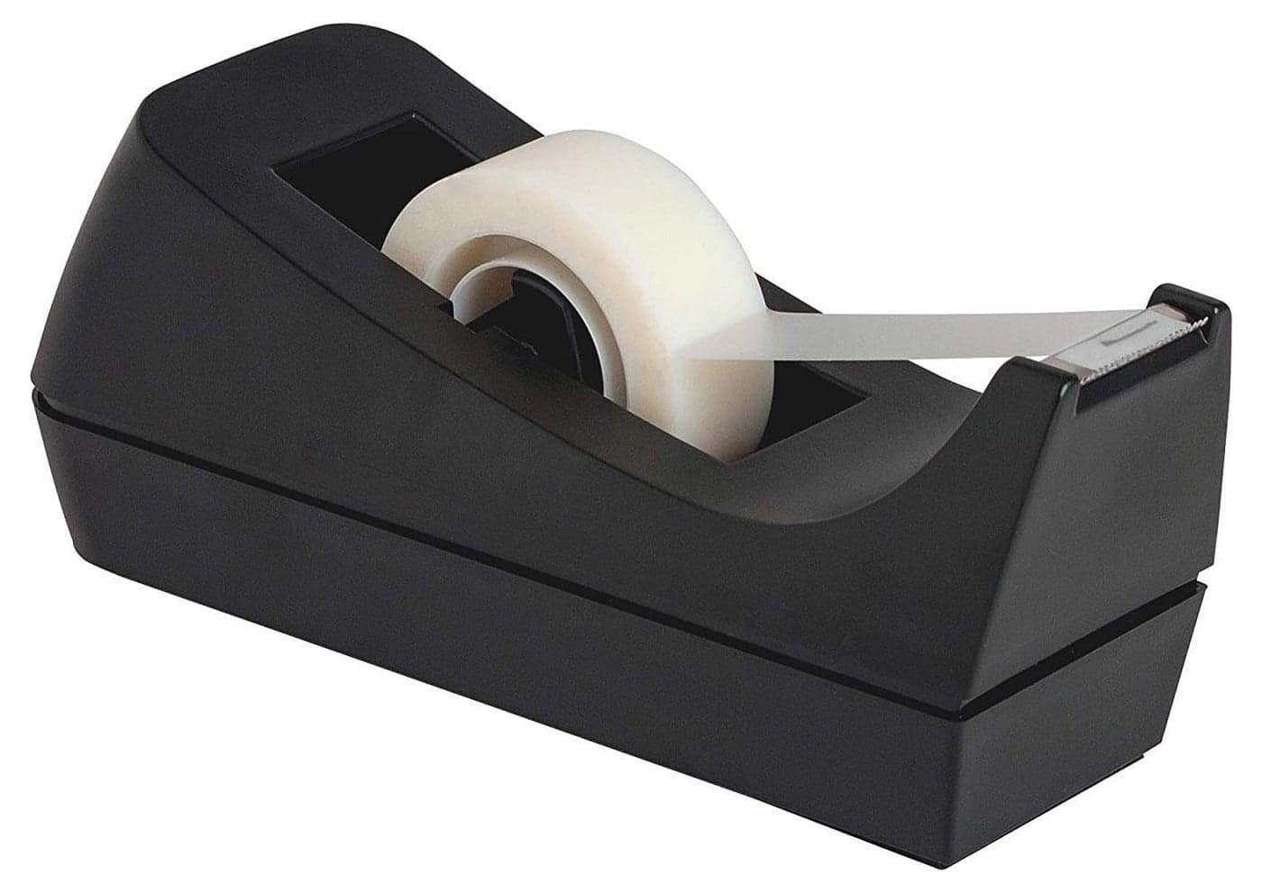 Desk Tape Dispenser, Non-Skid Base Tape Roll Dispenser for School, Home, Office