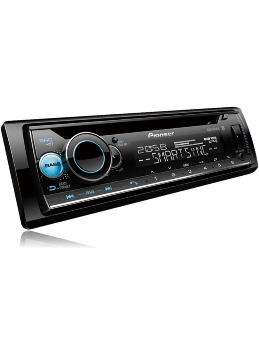 Pioneer DEH-S5250BT CD and Digital Media Receiver with Dual Bluetooth