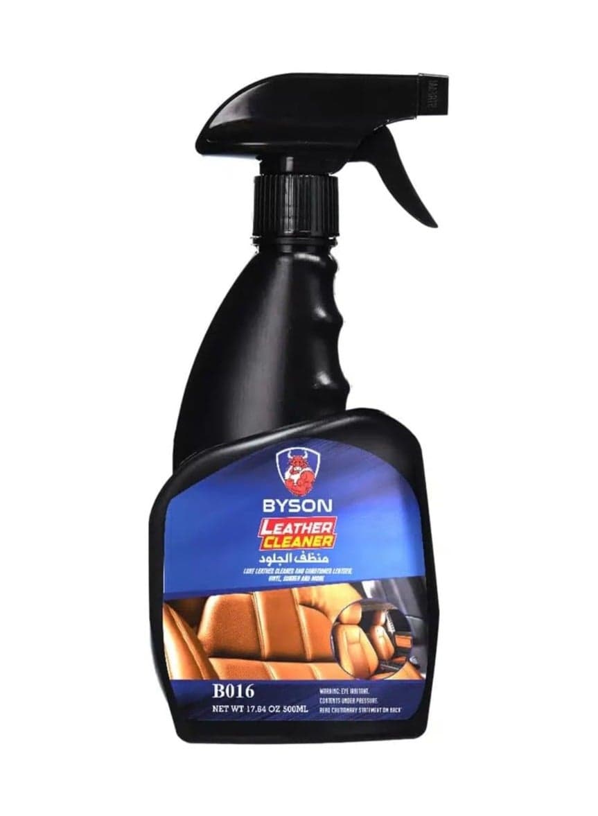 Leather Cleaner Spray for Car Seats and Upholstery - Deep Cleaning and Conditioning Formula for Leather Interiors, Non Greasy Leather Care for Cars, Bags, Furniture and More