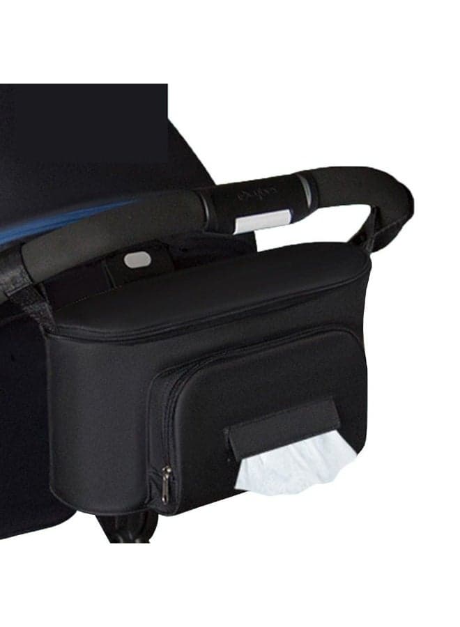 Stroller Organizer Bag Universal Organizer Large Capacity Travel Hanging Bag Fits Pram Bag Pushchair Accessories Baby Stroller Universal Accessory Storage Bag