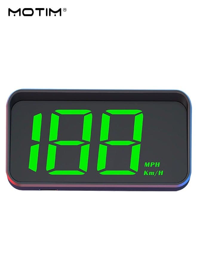 Car HUD Head-Up Display KM/H, Beidou GPS Vehicle Speed Meter with Over Speed Alarm Fatigue Driving Warning, Satellite Speedometer/Compass High-Definition Display Car Locator Suitable for All VehicleCar HUD Head-Up Display KM/H, Beidou GPS Vehicle Speed Meter with Over Speed Alarm Fatigue Driving Warning, Satellite Speedometer/Compass High-Definition Display Car Locator Suitable for All Vehicle