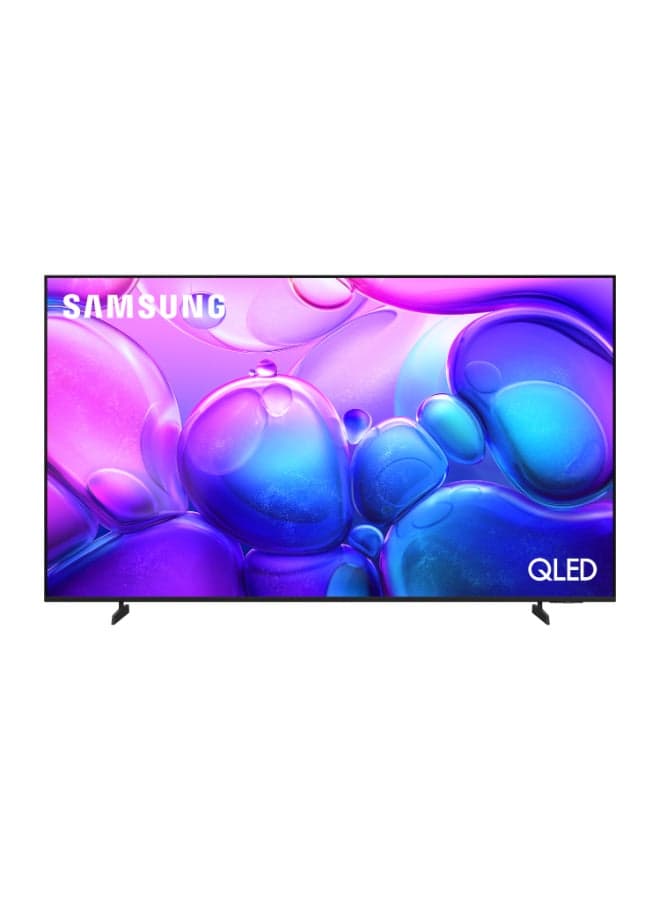 Samsung 65 Inch QLED TV, Q6F, 4K, Q4 Lite Processor, 100% Color Volume with Quantum Dot, Samsung Knox Security, Endless Free Content, Smart TV, QA65Q6FAAUXZN (2025 - UAE Version) QA65Q6FAAUXZN black