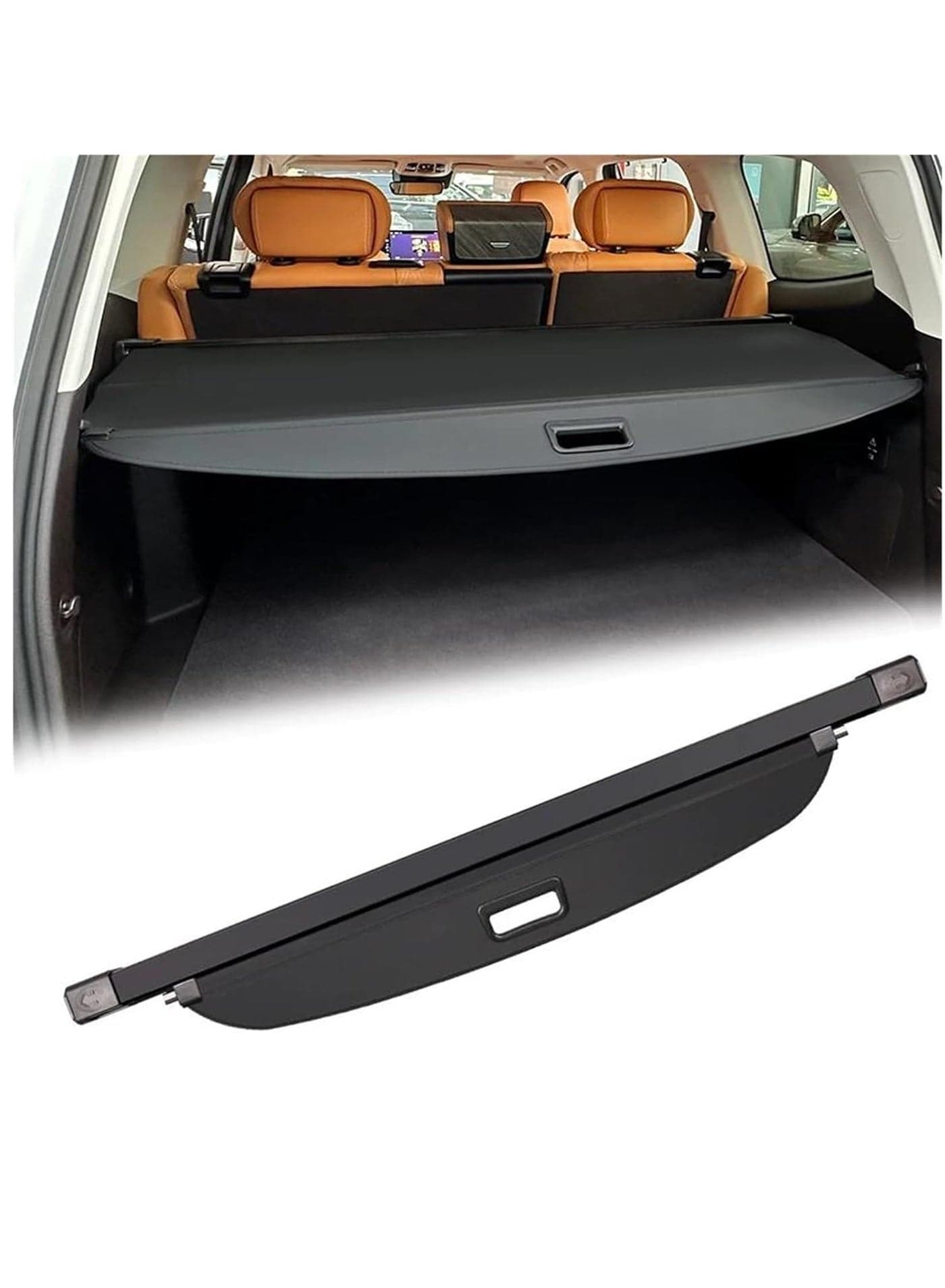 Rear Trunk Cargo Cover Cargo Cover For JETOUR T2 2024 2025Retractable Trunk Cargo Cover Privacy Security Screen Luggage Shield Shade Cargo Cover