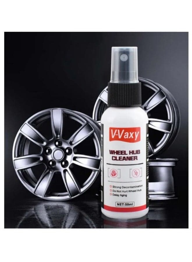 Iron Powder Remover - Car Rust Remover Spray, Wheel Hub Cleaner Rim Iron Cleaner Remove Iron Particles in Automobile tire, Motorcycle, Use Before Car Wax or Car Wash, Effective Wheel Decontamination 50ml