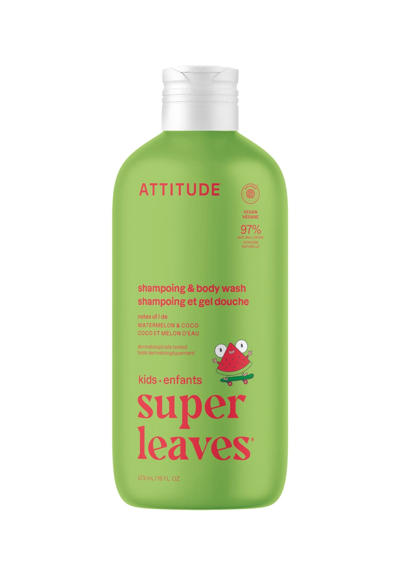 Little Leaves 2 In 1 Shampoo - Watermelon And Coco