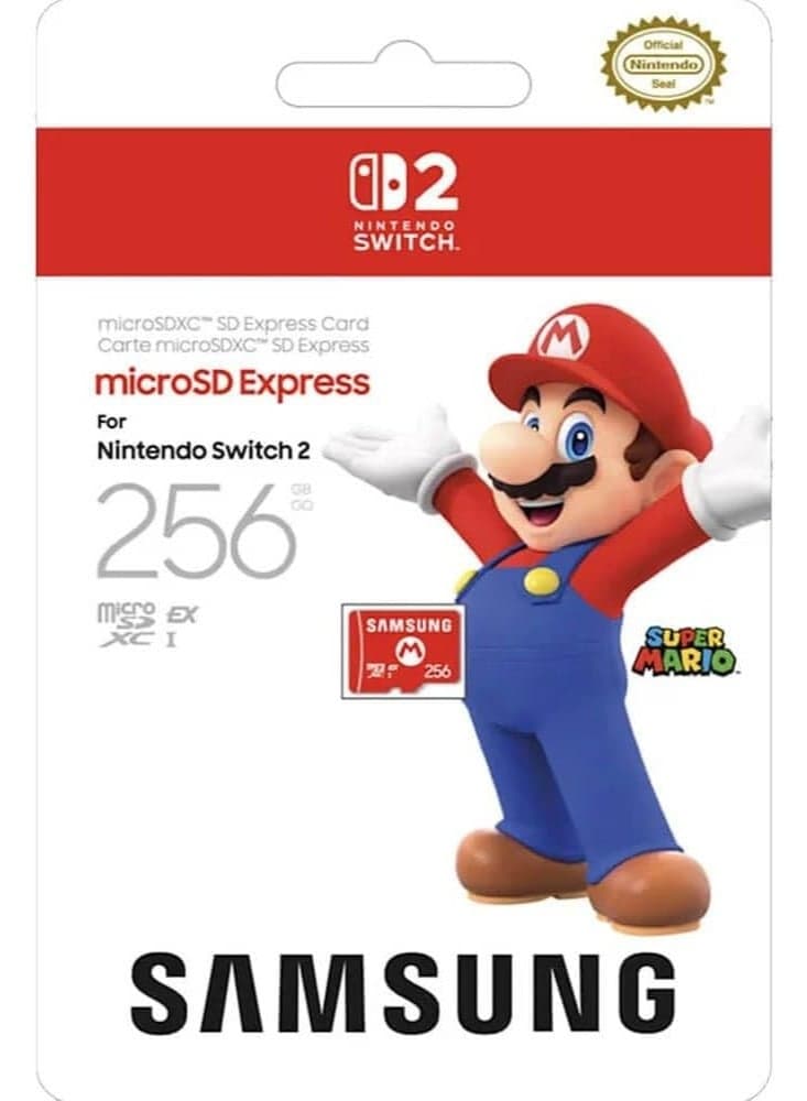 Switch 2 Samsung microSD Express Card – 256GB