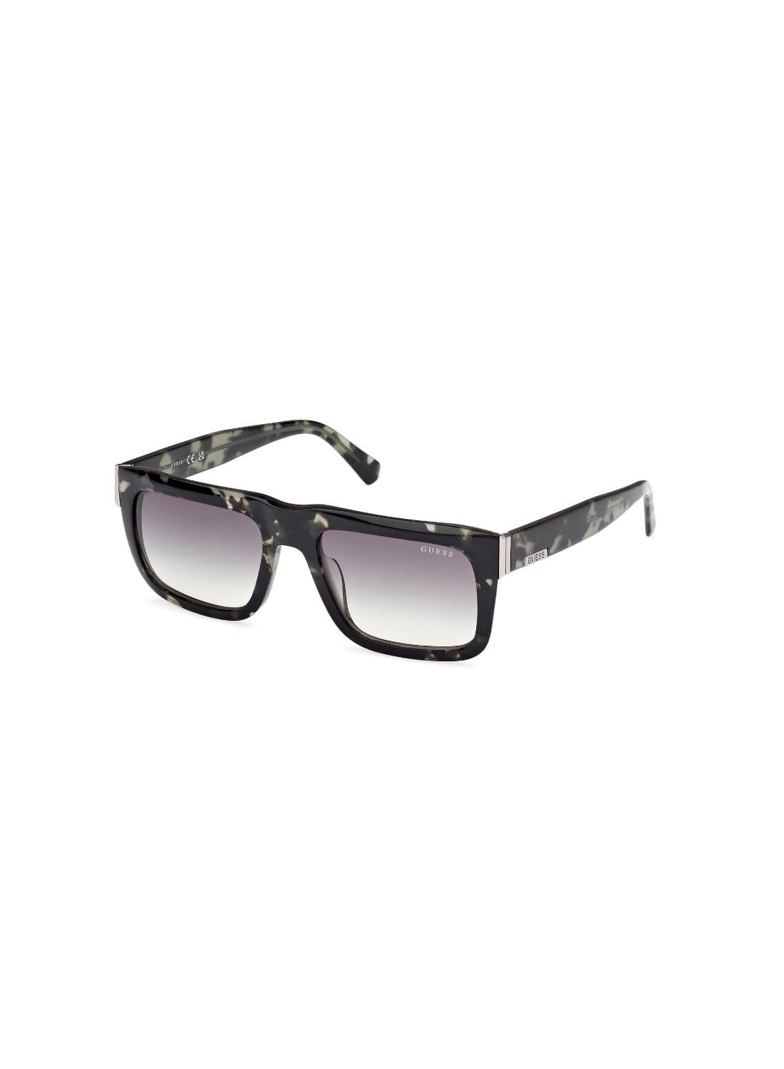 Acetate Rectangular Full Rim Men Uv Protection Sunglass