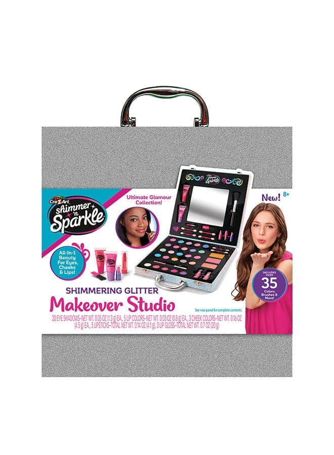 Glitter Makeover Studio with 35 Accessories