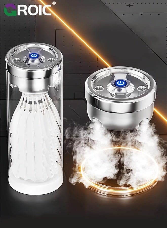 Badminton Shuttlecock Humidifier Steamer for Clubs Schools Home Use Maintains Reduces Breakage Professional Badminton Shuttle Steamer