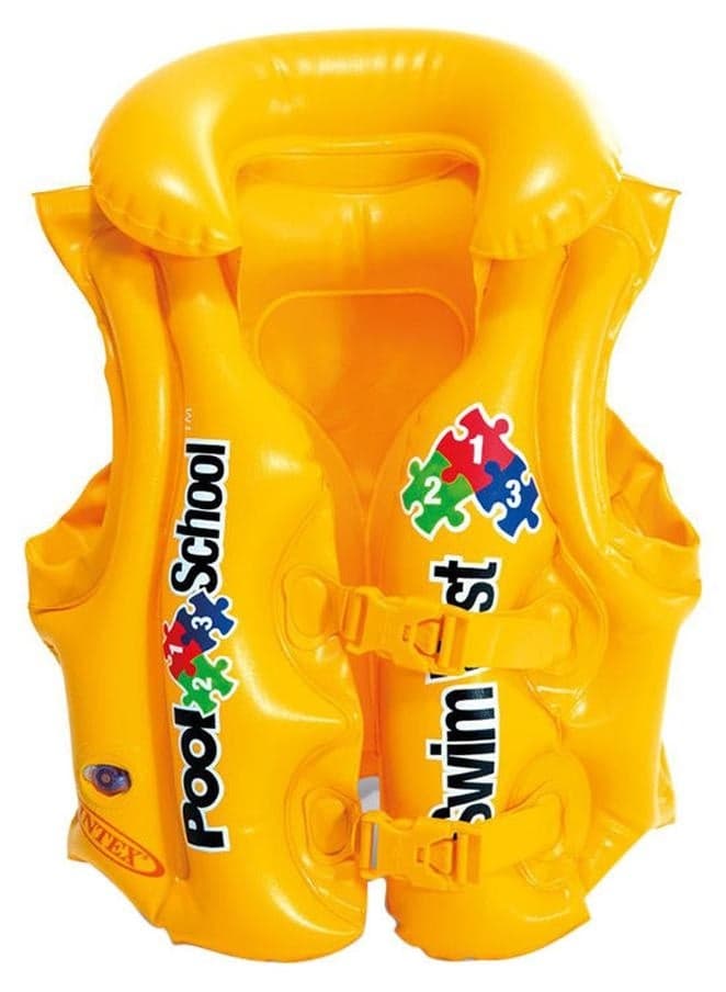 Intex, Pool School - Deluxe Swim Vest, 50x47cm