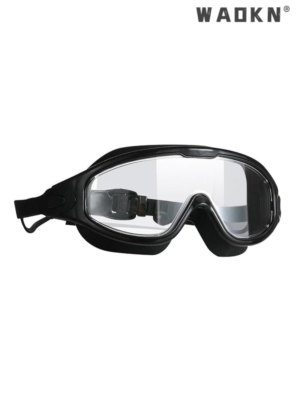 Adult Swim Goggles Swimming Goggles Anti Fog Trendy Durable, Portable Swim Glasses Eyewear for Water Sports Indoor(Black)