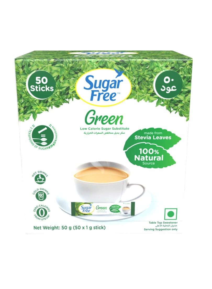 Green Stevia Low Calorie Sugar Substitue Sticks