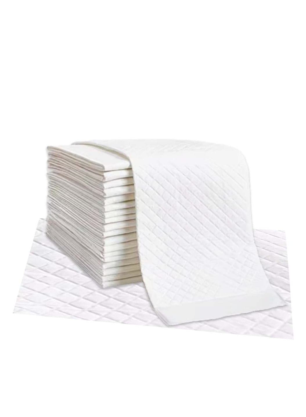 Cute 'n' Cuddle Disposable Changing Mats White (Pack Of 30) for Baby 60 cm X 45 cm