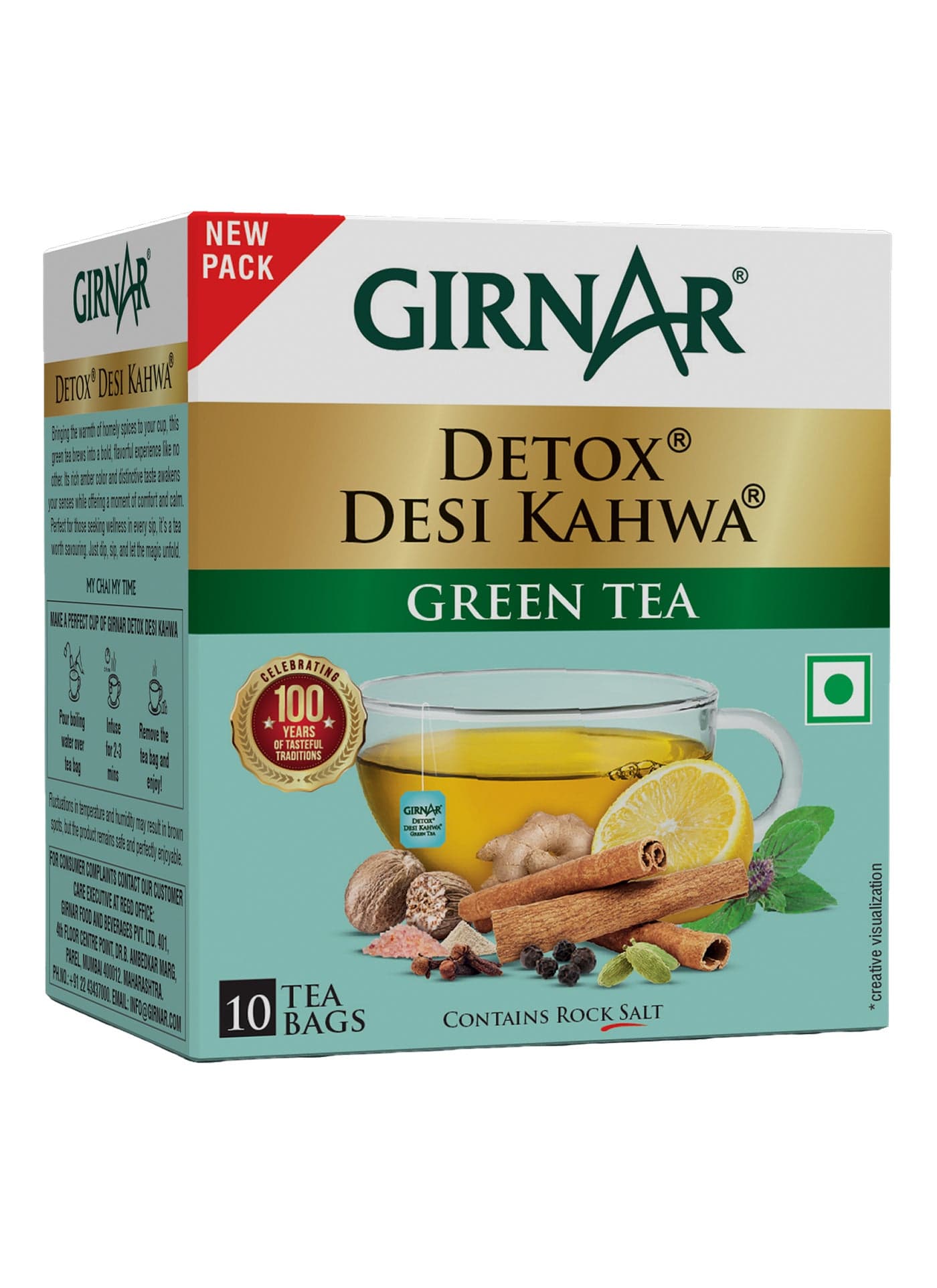 Detox Desi Kahwa Green Tea