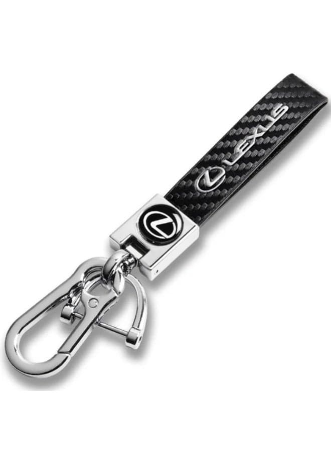 Carabiner Keychain, Universal Heavy Duty Woven Handmade Leather Key Chain for Men and Women
