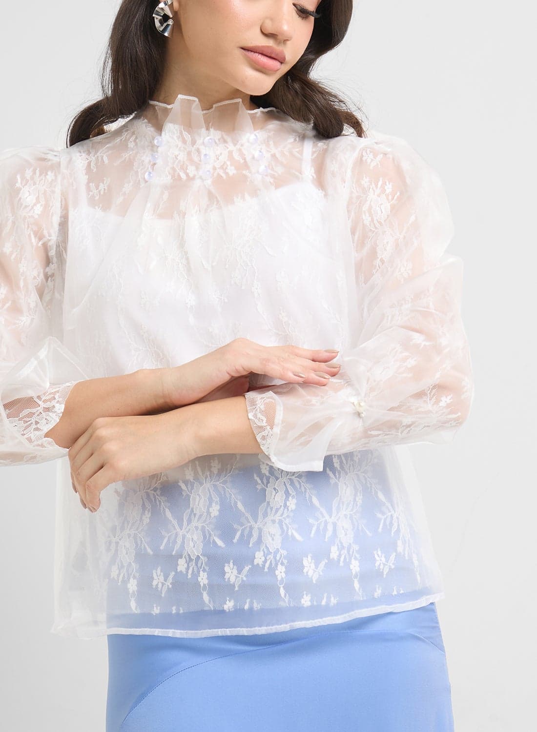 High Neck Top