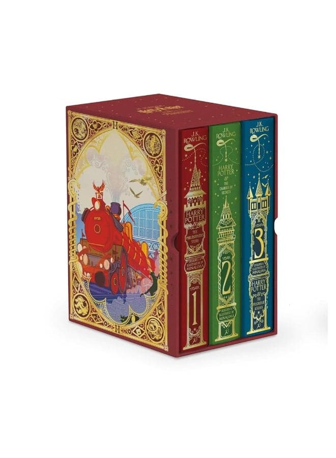 Harry Potter 1-3 Box Set: MinaLima Edition