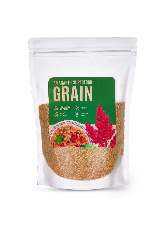 Amaranth Grains 300g Pouch | Vegan Gluten Free Natural Superfood | Rajgira Seeds Source of Protein and Fiber