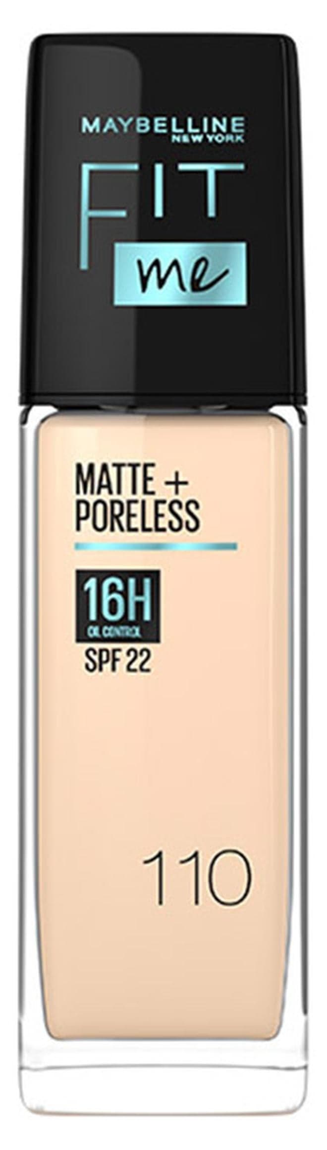 Fit Me Matte+Poreless 16H, 110 Beige