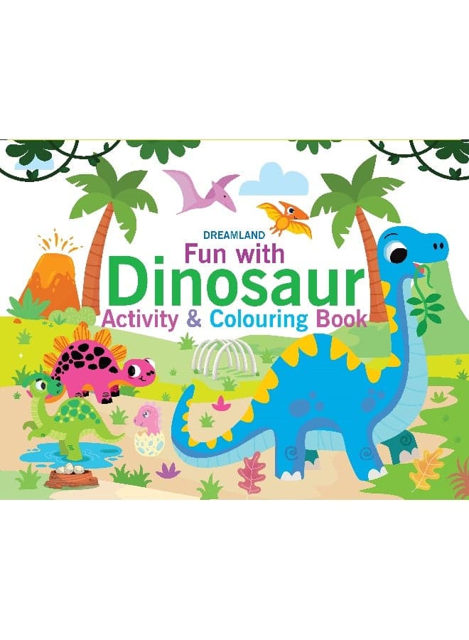 Fun with Dinosaur Activity & Colouring