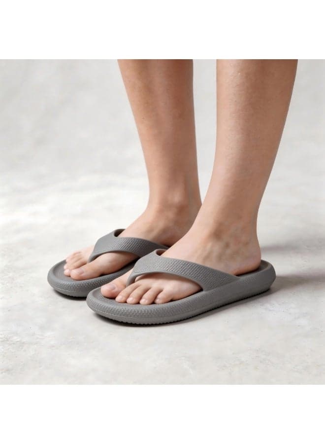 Unisex Flip Flops Soft Lightweight Sandals Anti Slip Casual Slippers Shower Beach Pool Bathroom Flat Slides Shoes