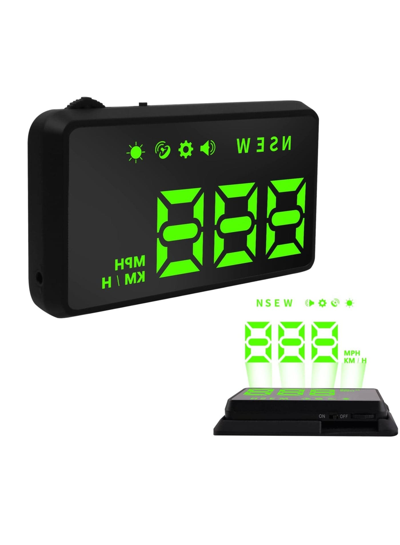 Heads up Display for Cars, Car Speedometer Display, Head up Display for Car Windshield, GPS Heads up Display, GPS Speedometer, Digital Speedometer for Car MPH