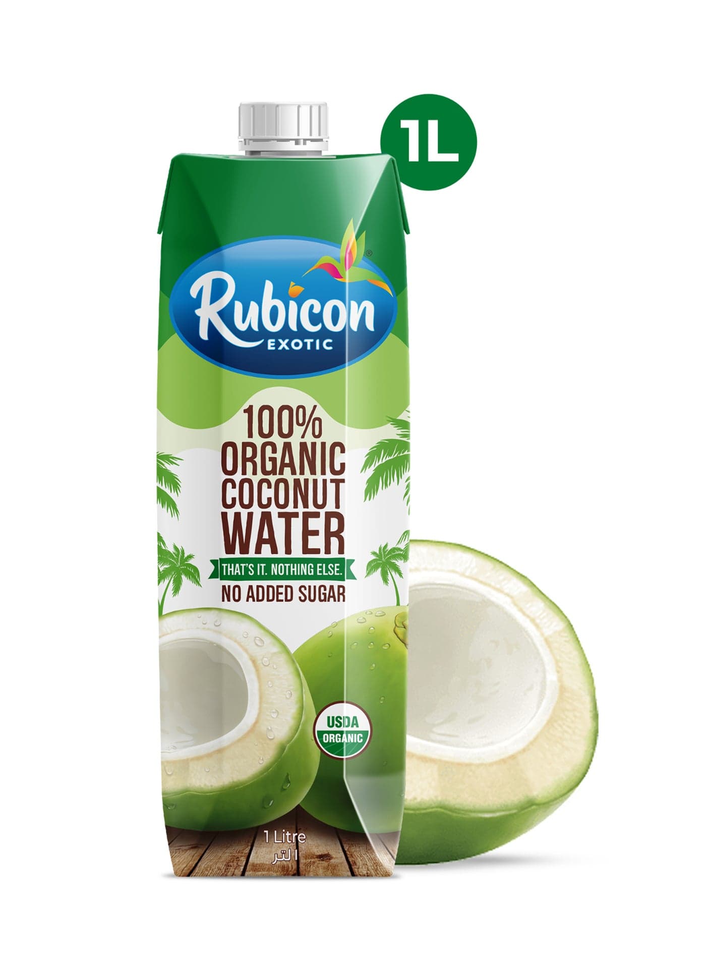 Organic Coconut Water, 100% Natural Hydration
