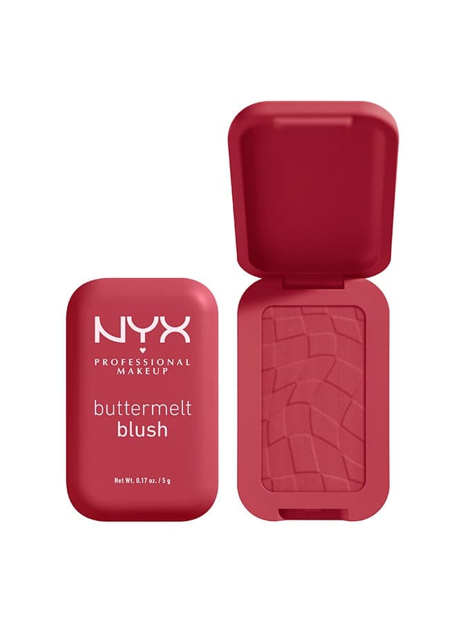 Buttermelt Blush, Powder Blush, Up To 12 H Wear, Fade & Transfer Resistant, Back And Butta