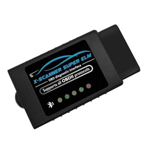 AMHTDOL Obd2 Bluetooth ELM327 v1.4 Scanner with PIC18F25K80 Original Chip, Car Code Reader Compatible for 1996+ Vehicles, Works with Many ELM327 App in Android,Windows and Symbian System(NOT iOS)