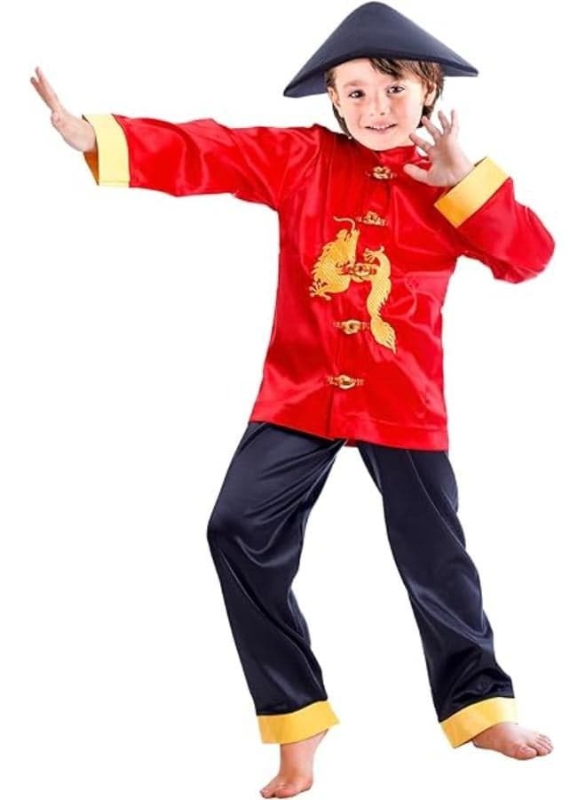 Costume Chinese Boy - 6-7 Years Old