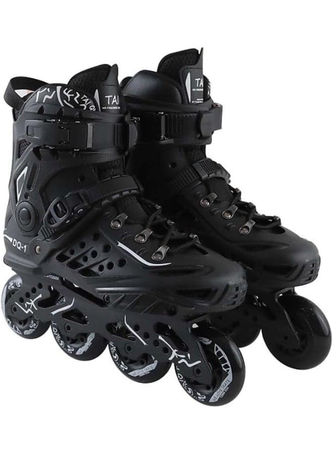 Inline Skates for Women Men, Outdoor Street Blades Roller Adult Male Female, Professional Fitness Roller Skates Blades for Unisex- Size 43-44