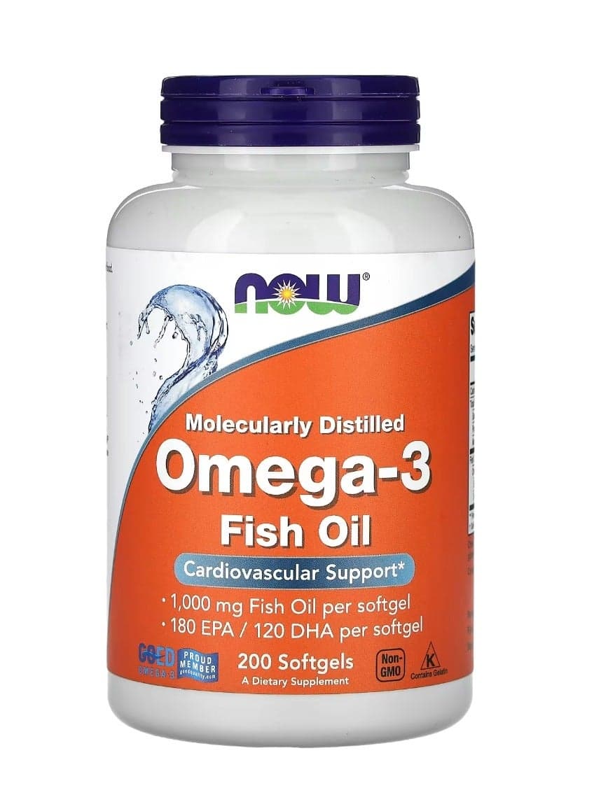 Omega-3 Fish Oil 200 Softgels