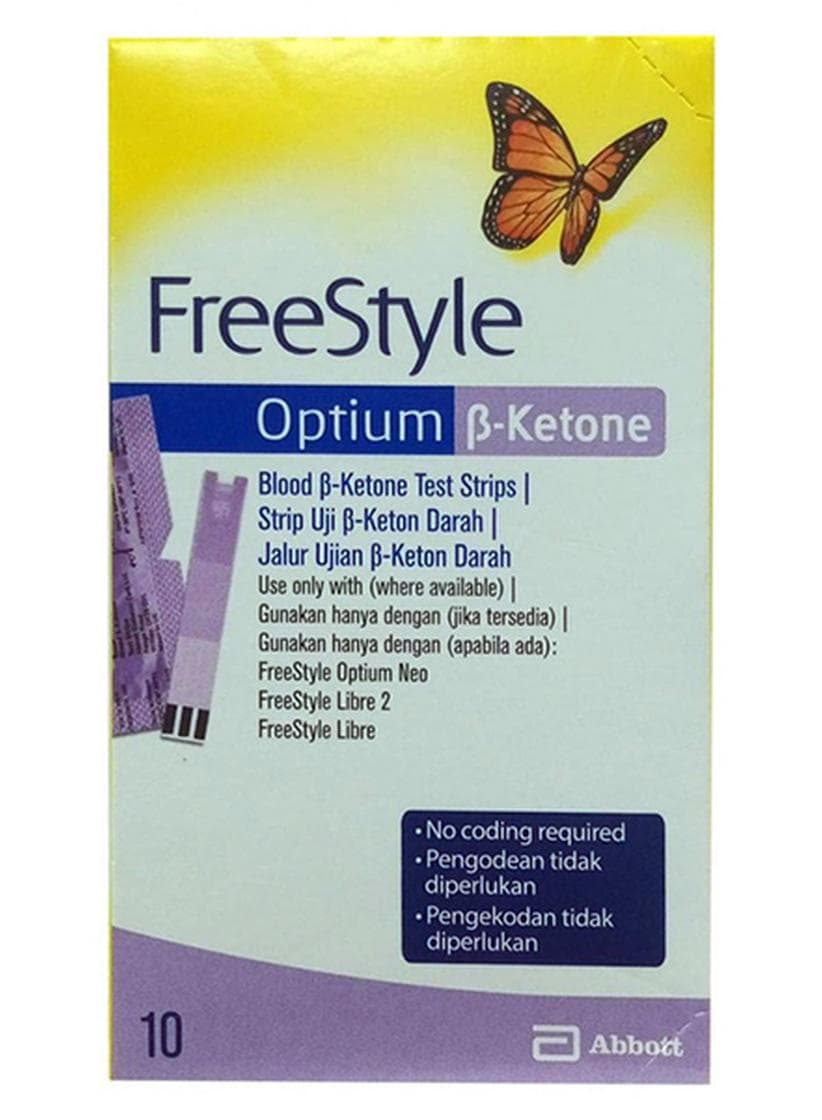Optium B-Ketone 10 Test Strips