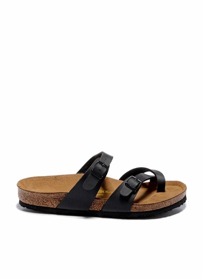 Mayari Thong Sandals - Black