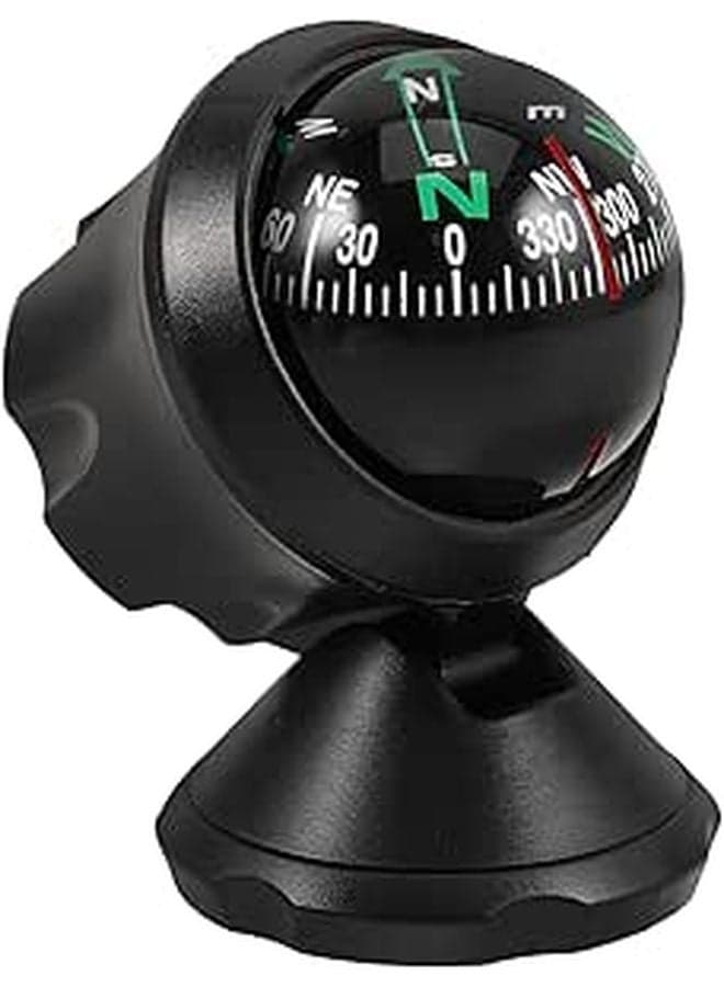 Universal Car Dashboard Compass With Self Adhesive Base For RV SUV Outdoor Travel