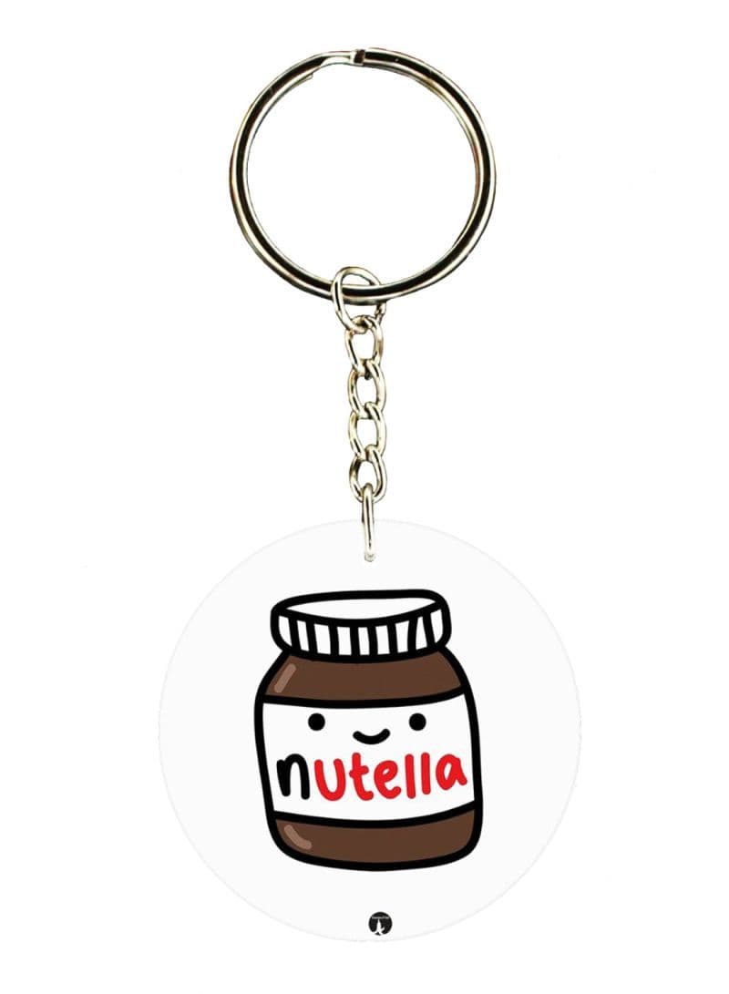 Nutella Printed Keychain