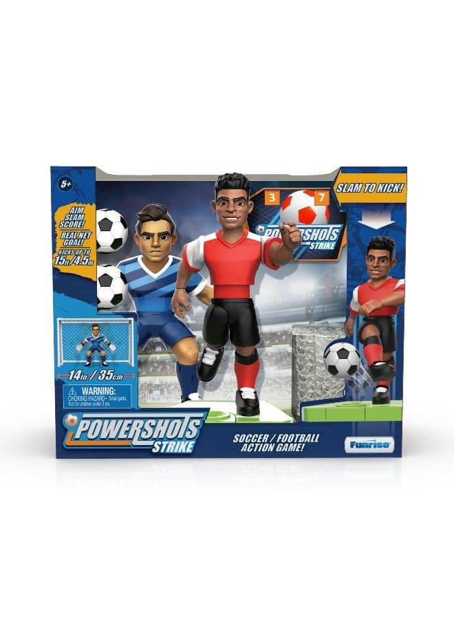 PowerShots Strike Soccer Action Figure Playset, Cruz 9-Inches Collectible Figure