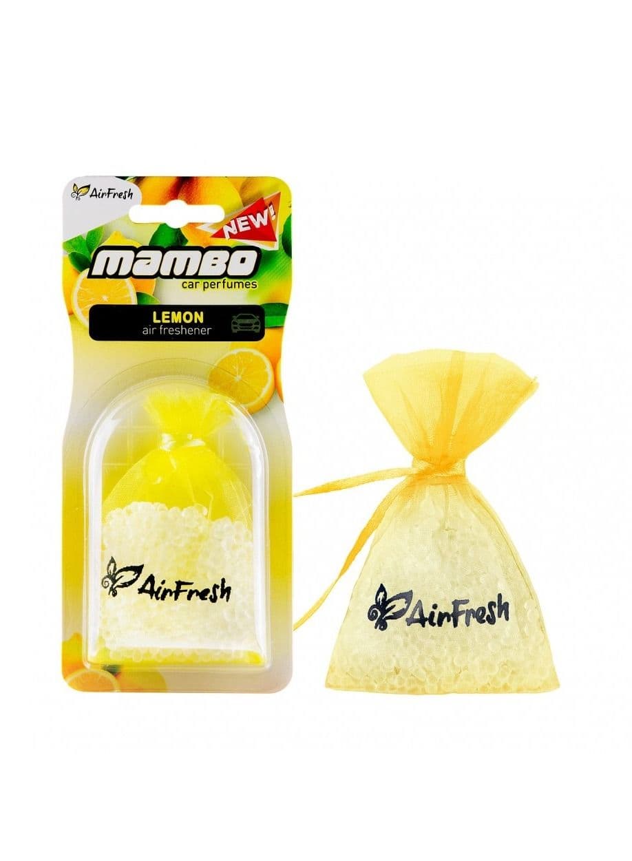 Air Fresh Mambo Car Perfumes Lemon