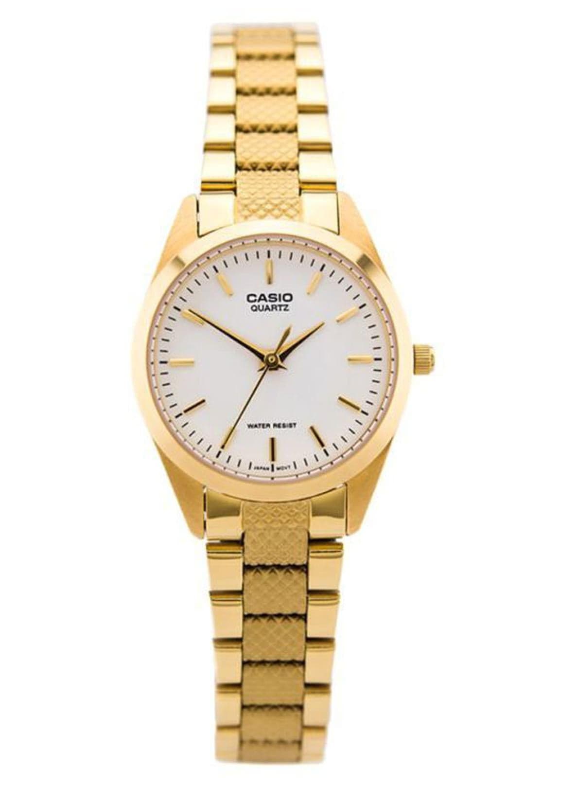 Women Water Resistant Stainless Steel Analog Watch LTP-1274G-7ADF - 26 mm - Gold