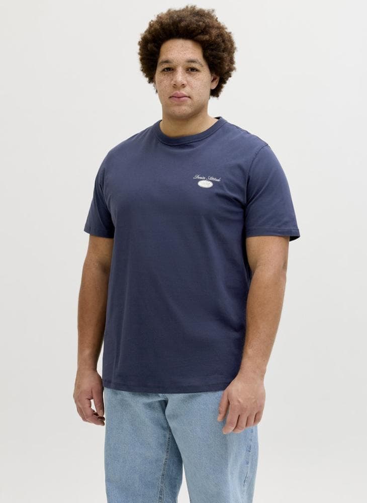 Plus Size Graphic Crew Neck T-Shirt