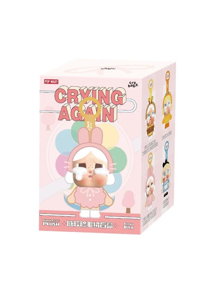 Labubu CRYBABY Crying Again Series-Vinyl Face Plush Blind Box -1 pcs