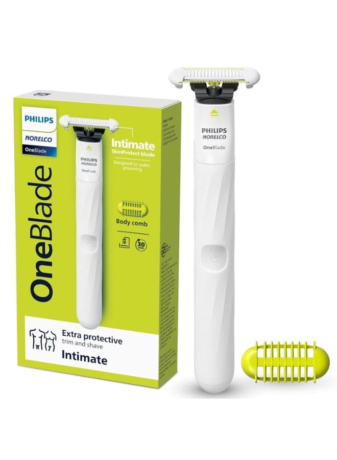 OneBlade Intimate Pubic and Personal Body Groomer, QP1924/70 Norelco OneBlade Trimmer