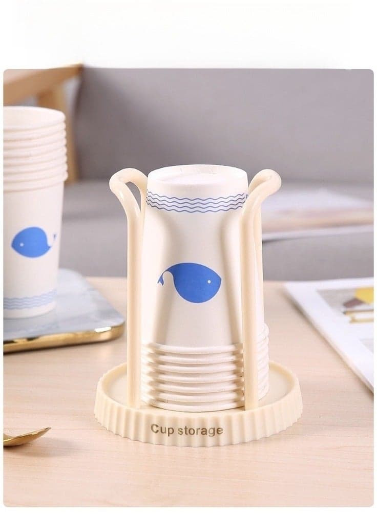 Paper Cup Holder Household Disposable Cup Storage Rack Multi-functional Desktop Coffee Milk Tea Cup Storage Rack Cup Taker