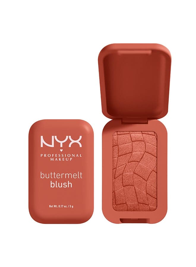 Buttermelt Blush, Powder Blush, Up To 12 H Wear, Fade & Transfer Resistant, Feeling Butta
