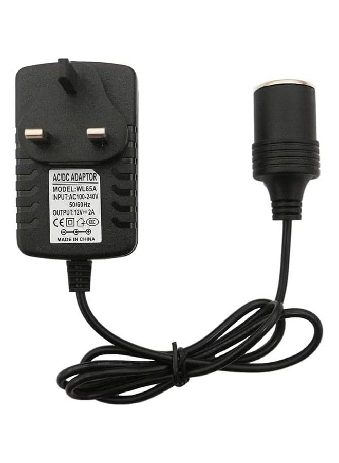 Car Power Inverters Car Plug Adapter 2A 240V AC Mains to 12V DC Car Converter Cigarette Lighter Socket Voltage Converter Power Adapter Power UK Plug