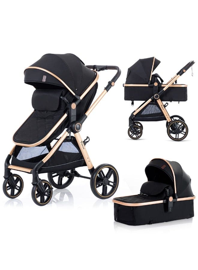 TEKNUM 3in1 Travel Prime Stroller - Black