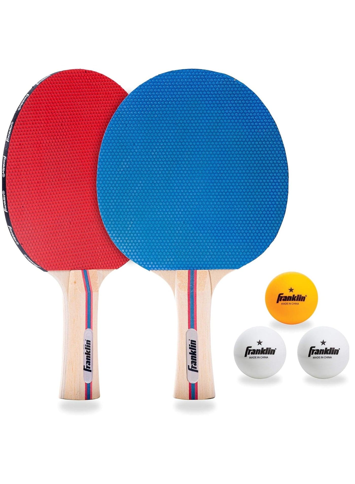 Table Tennis Set – 2 Premium Ping Pong Paddles with 3 Balls & Carry Case | Professional Table Tennis Racket Set for Indoor & Outdoor Play | Durable 5-Ply Wood Blades, Ergonomic Grip, High-Elastic Rubber | Perfect for Adults, Teens, Boys & Girls
