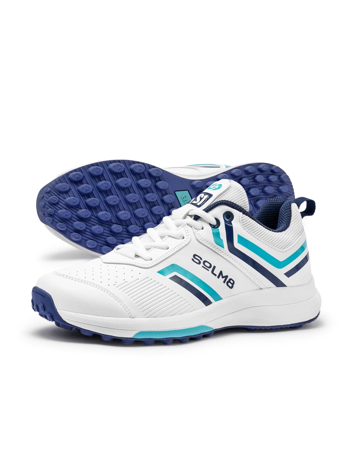 SOLM8 S1 Rubber Spikes - Lightweight Cricket Shoes for Men and Women - Durable Grip, Superior Protection (2025 Edition)